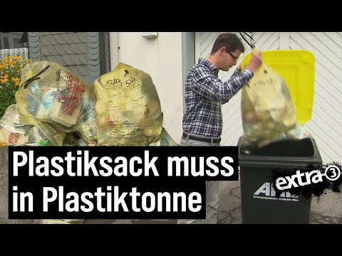 Realer Irrsinn: Nur Gelber Sack darf in Gelbe Tonne in Ennepetal | extra 3 | NDR