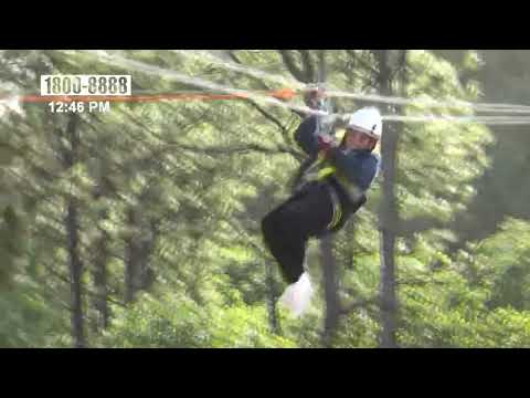 Turismo y adrenalina en Chinandega: Cinco Pinos inaugura impresionante canopy municipal