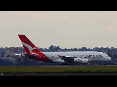 Qantas QF1 Sydney - Singapore (SYD-SIN) VH-OQG, A380-800