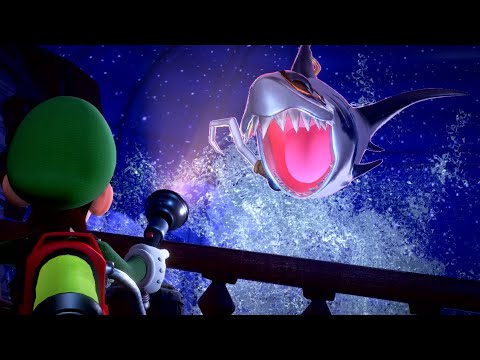 Luigi's Mansion 3 - 14 - 12F: The Spectral Catch + Captain Fishook Boss