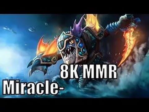 Miracle MMR 8500  Slark vs W33 MMR 8100  Ember Dota 2