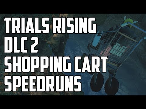 Trials Rising DLC 2: Shopping Cart Speedruns