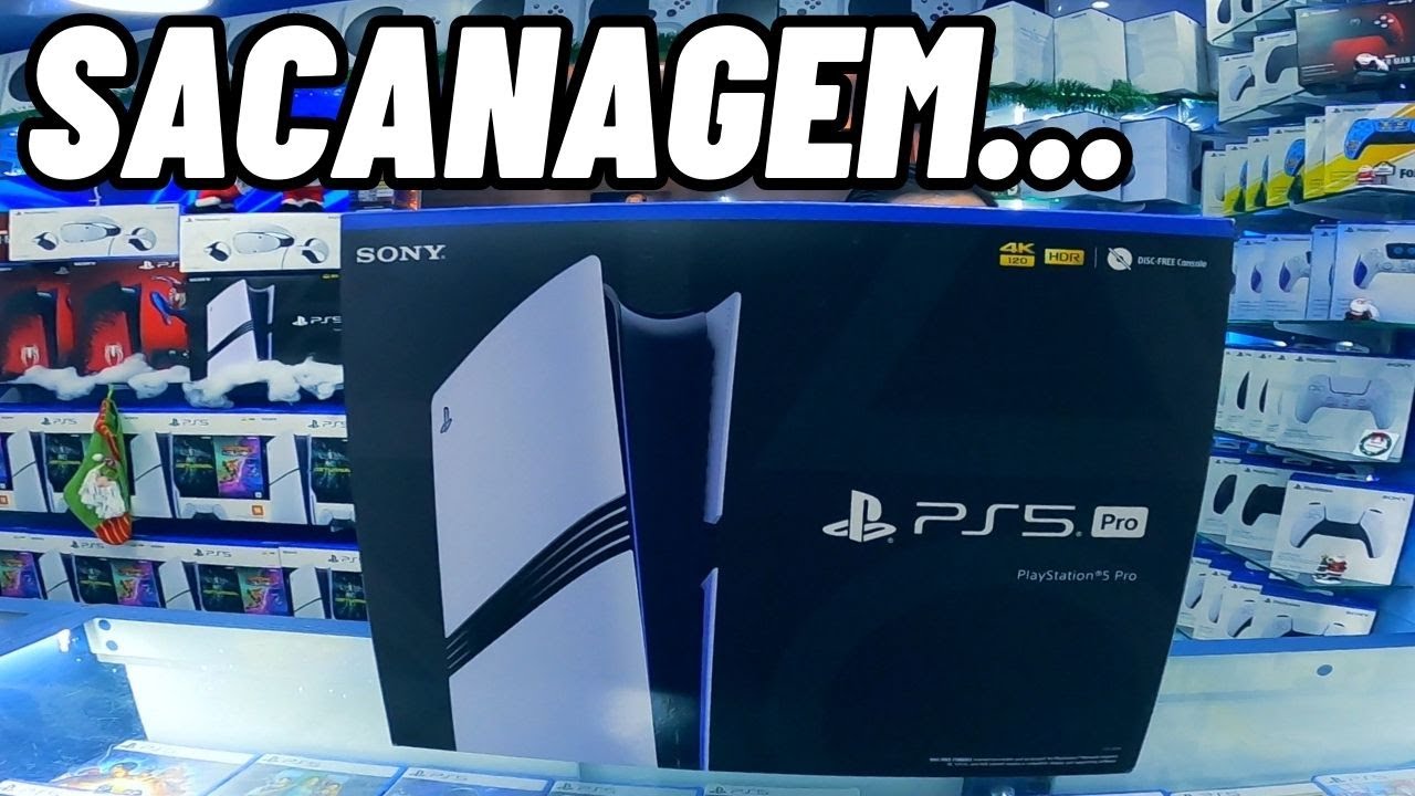FINGI SER LEIGO E TENTEI COMPRAR UM PS5 PRO NA SANTA IFIGÊNIA