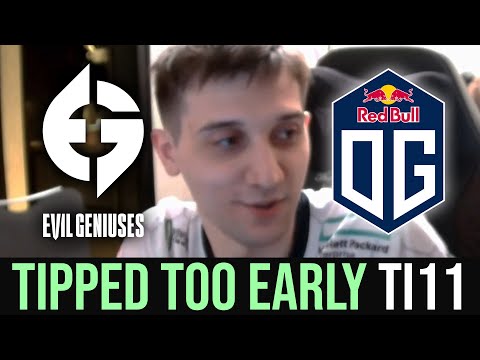 EG vs OG - TIPPED Abed TOO EARLY on The International 2022