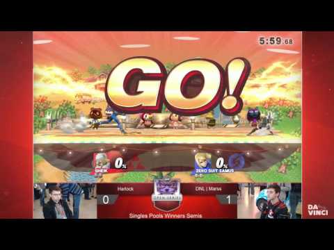UGC Smash 4 Singles Pools - Harlock (Sheik) vs. DNL l Marss (Zero Suit Samus)