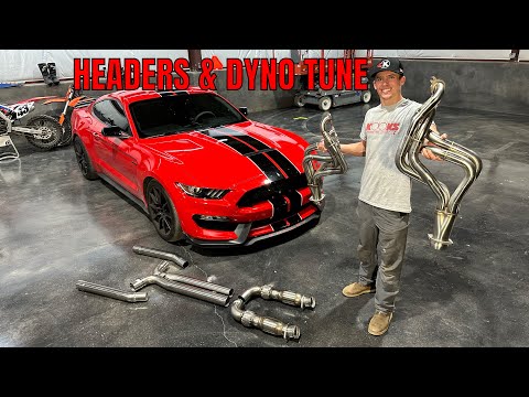 Installing Kooks Headers & X-Pipe On My Shelby GT-350!