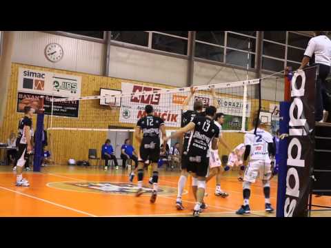 Volejbal Benátky - České Budějovice / 1:3, (video)