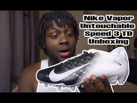 Nike Vapor Untouchable Speed 3 TD Football Cleats Unboxing