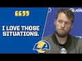 Rams QB Matt Stafford talks about CLUTCH throw to Cooper Kupp | CBS Sports HQ