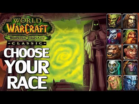 WoW Burning Crusade Classic Race Picking Guide