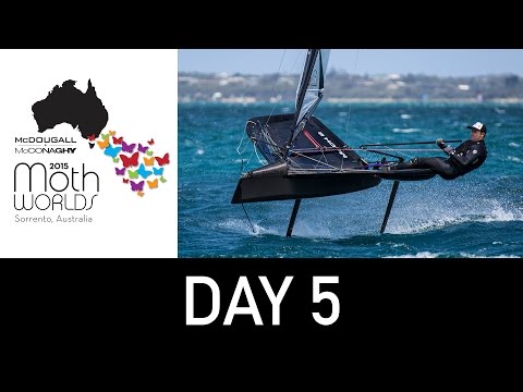 McDougall+McConaghy 2015 Moth Worlds - Day 5