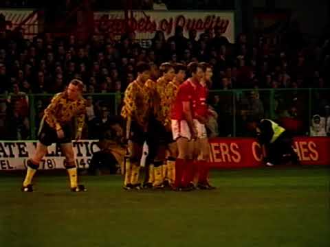 Wrexham v Arsenal F.A. Cup 3rd Round 04-01-1992