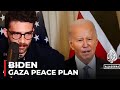 Biden on Israel's comprehensive new proposal | HasanAbi reacts