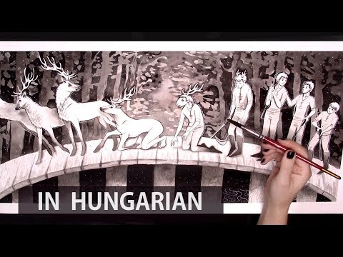 Bartók Béla: Cantata Profana - A kilenc csodaszarvas (illusztráció)