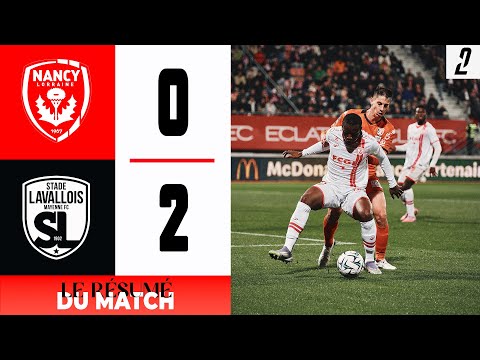 J14 Ligue 2 BKT - Le résumé vidéo de Nancy - Laval
