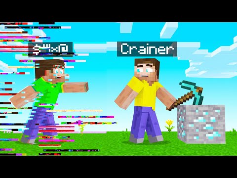 We Tried To Get DIAMONDS While MINECRAFT Gets CORRUPTED! (Scary)