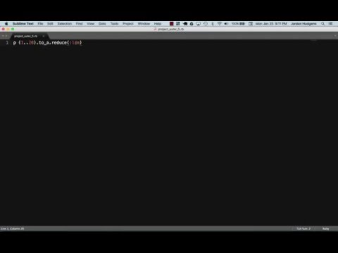 Comprehensive Ruby Programming