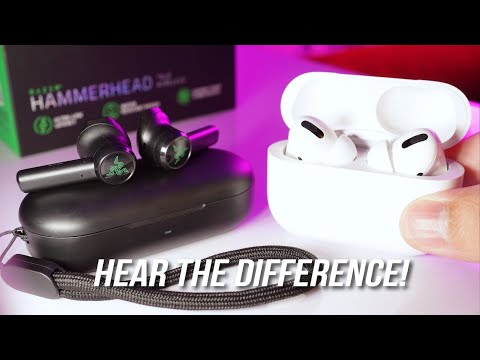 External Review Video hH03TgpbXIU for Razer Hammerhead True Wireless Pro Headphones w/ ANC