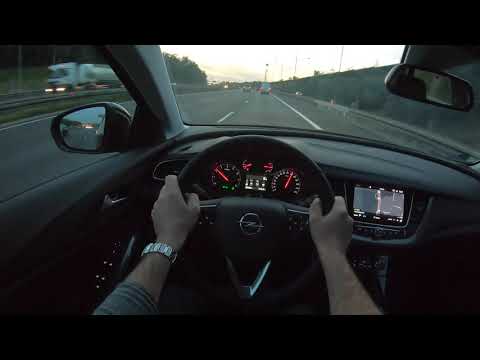 Opel Grandland X Night 4K POV Test Drive