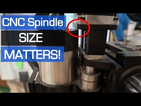 Onefinity CNC Spindle Selection  Which One Is Right For You?  SIZE MATTERS!