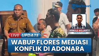 Wabup Flores Timur Mediasi Kades Waiburak dan Narasaosina Terkait Konflik Tanah Ulayat di Adonara