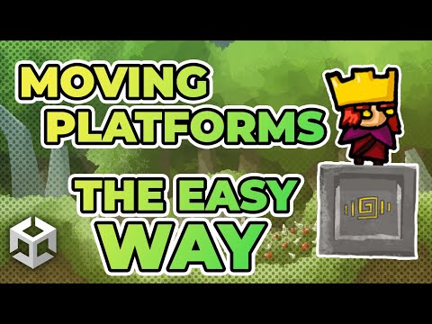Unity Tutorial: Moving platforms easy and quick way