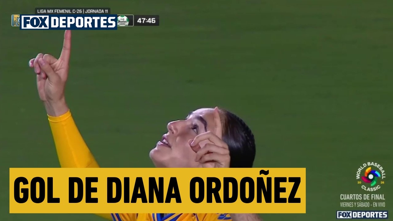 🥳 GOL DE DIANA ORDOÑEZ | Tigres 3-1 Santos | Jornada 11 | Liga MX Femenil 2026