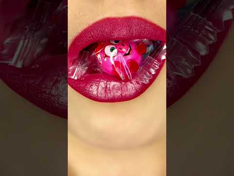 KIKORIKI Pinky #asmr #asmrfood #asmrsounds #food #foodasmr #foodasmrvideo #lips