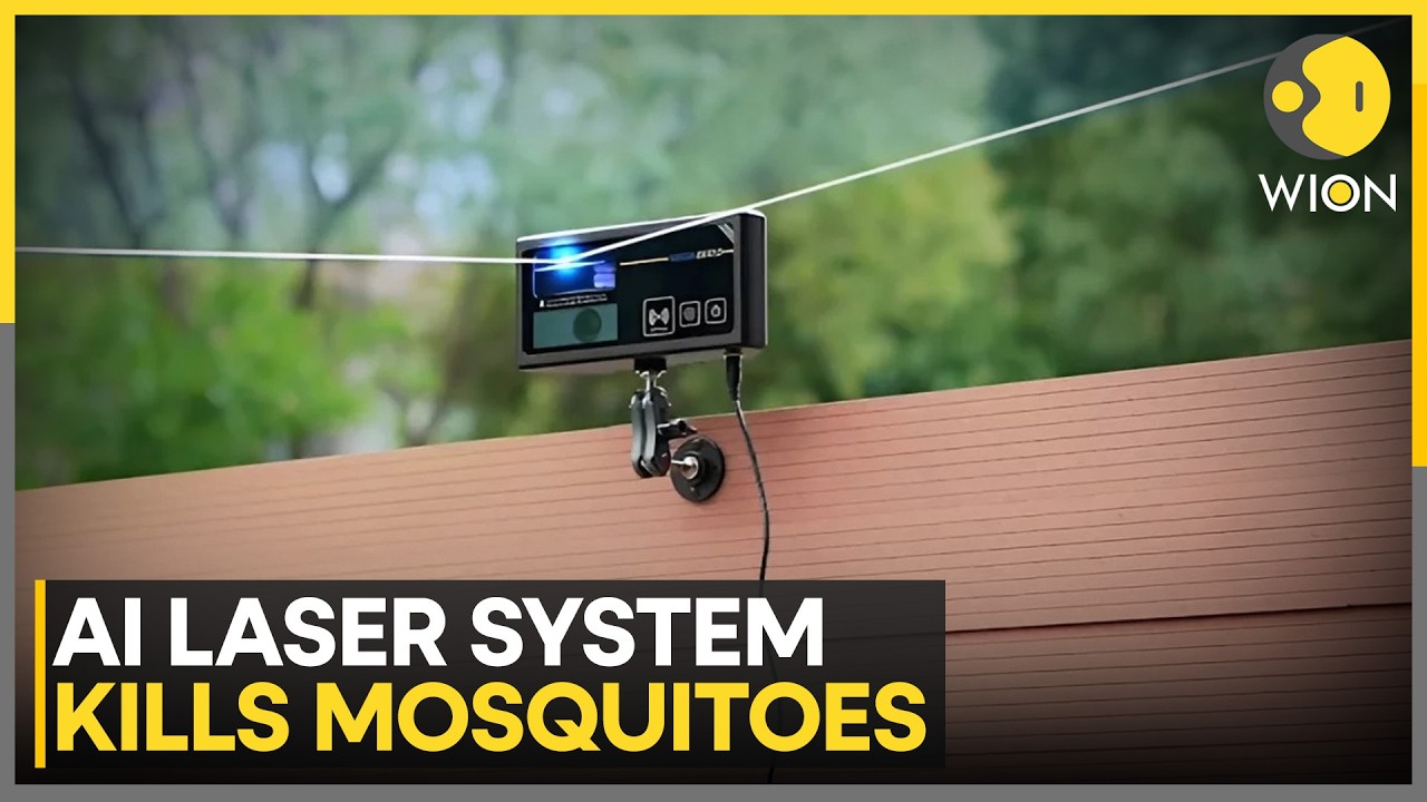 Scientists Develop AI Laser System To Hunt & Kill Mosquitos | WION News