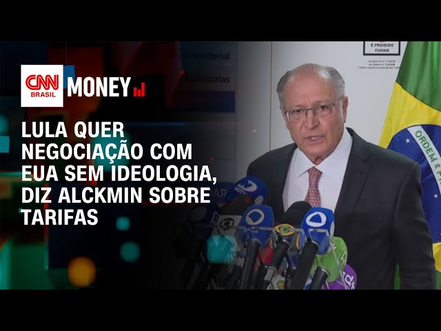Alckmin sobre tarifaço: Lula quer evitar ideologia na negociação com os EUA | FECHAMENTO DE MERCADO