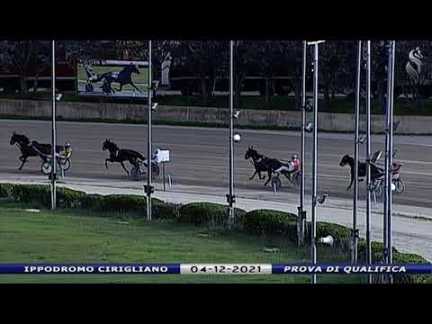 Aversa trotto 4 Dicembre 2021 - Prova di qualifica