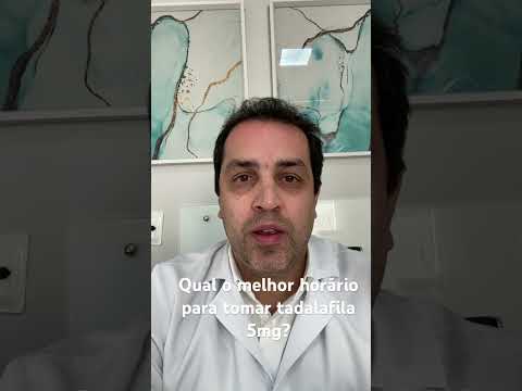 Qual o melhor horário para tomar tadalafila 5mg? Dr Fernando Leone  #urologista #tadalafila