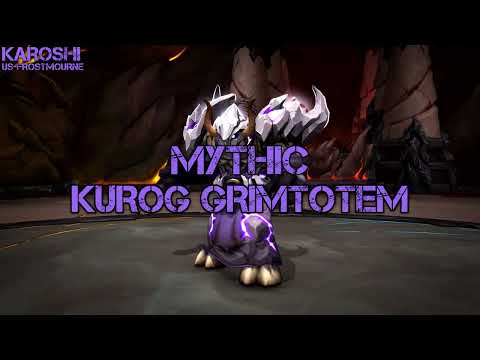 Karoshi vs. Mythic Kurog Grimtotem - Vault of the Incarnates - Protection Paladin