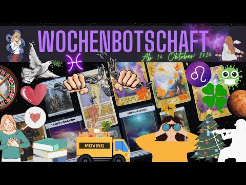 ⌛ WOCHENBOTSCHAFT ⌛Ab dem 14.10.2024 Das kommt JETZT auf dich zu & WELTGESCHEHEN 🔮🌏