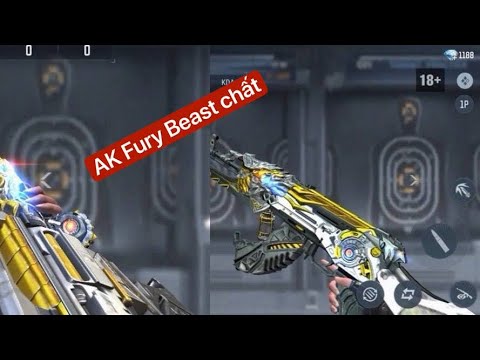 CF Legends | Quay FULL SET Fury Beast kiếm AK47 Fury Beast CFL 