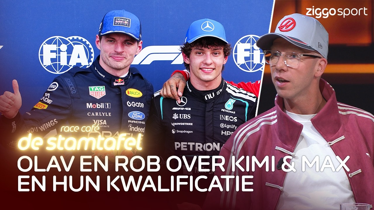 "Dat Max op 2 stond was een grotere verrassing dan Kimi op 1"😱 | Race Café De Stamtafel 08/06/2026