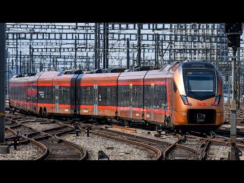 SOB RABe 526 Traverso in Zürich HB (Aare-Linth, Treno Gottardo)