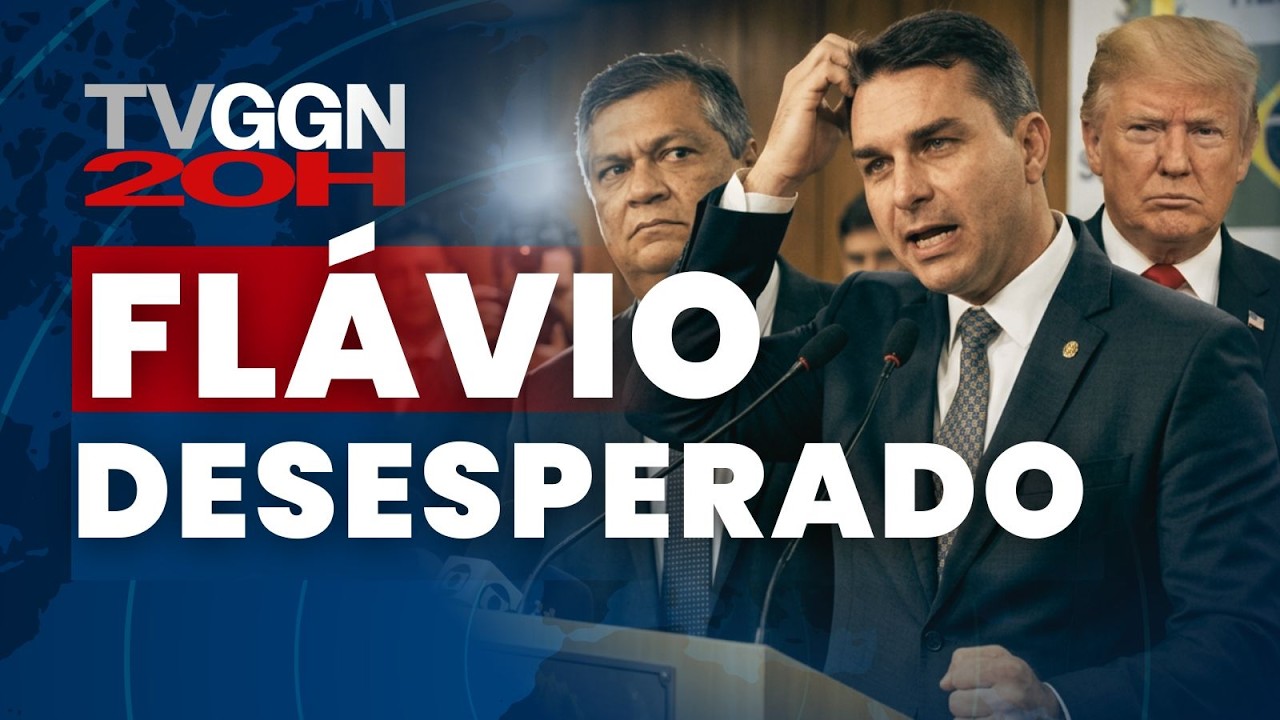 Flávio tenta tirar Dino do caso Dark Horse e reverter tarifaço | TVGGN 20H com Nassif - Reprise