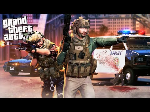HUNTING CORRUPT COPS AS SPECIAL FORCES in GTA 5 RP!