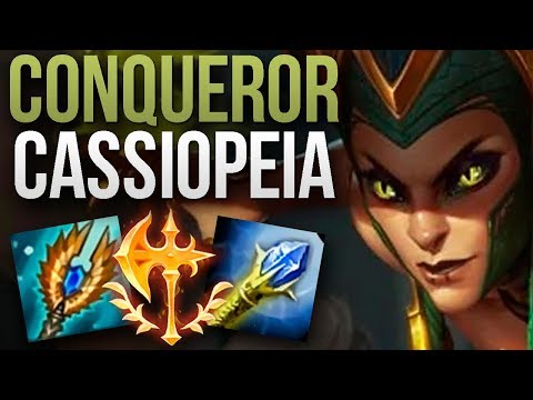 CASSIOPEIA WITH NEW 9.23 CONQUEROR IS UNSTOPPABLE! | CHALLENGER CASSIOPEIA MID GAMEPLAY | 9.23 S9