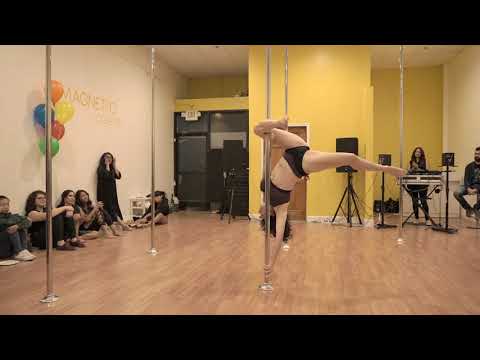 Pole Dance Performance - Magnetic Pole Fit