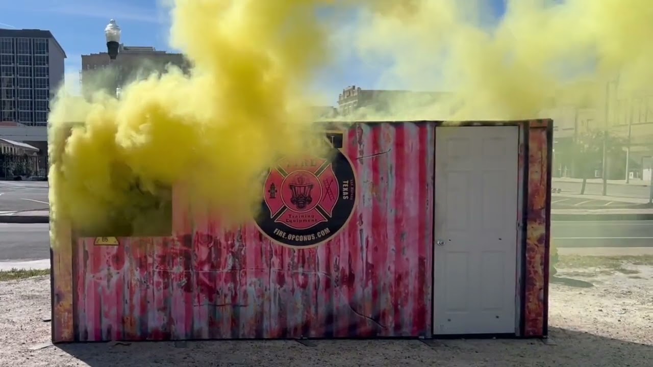 The Most Realistic Smoke Simulation for Firefighter Training | OPCON Fire