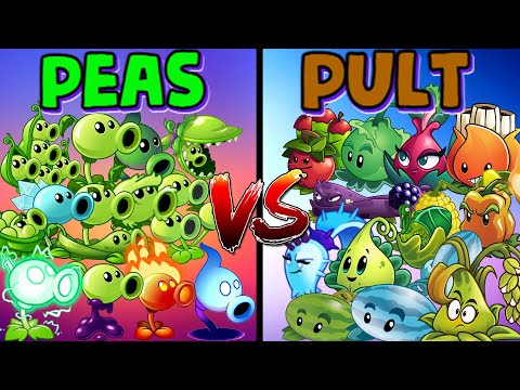 Team PEA vs LAUNCH - Which Team Plant Will Win? - PvZ 2 Plant vs Plant