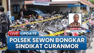 Sindikat Curanmor Lintas Wilayah di Bantul Terbongkar, 4 Tersangka Ditangkap, 19 Motor Diamankan