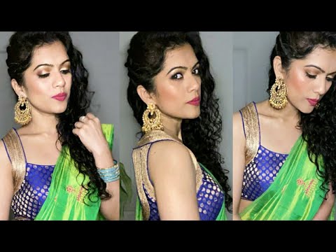 (हिंदी) Simple Navratri Makeup look 2020 | Indian Festival Makeup Tutorial | Pratibha Salian