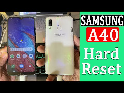Samsung Galaxy A40 Hard Reset