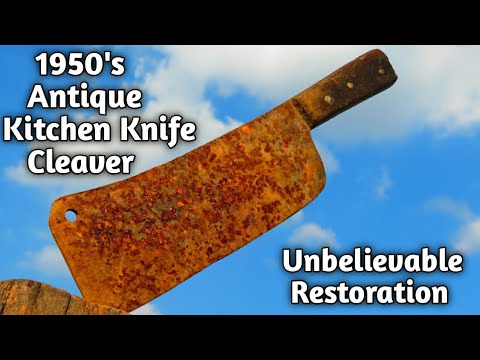 1950's Rusty Cleaver Restoration