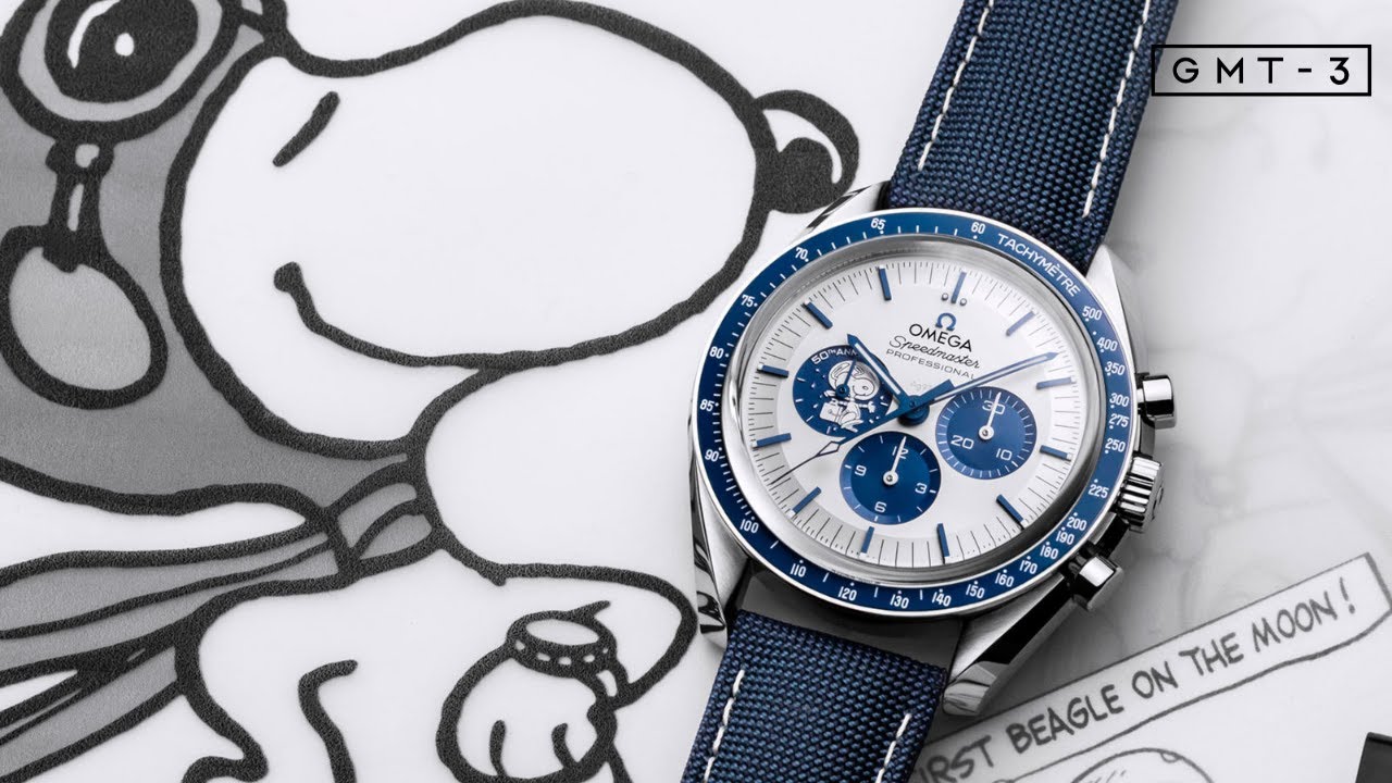 Moonwatch Snoopy!!! Qual é a história da OMEGA e o SNOOPY?