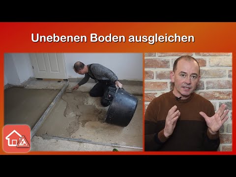 Leveling a floor without leveling compound - DIY SPECIAL