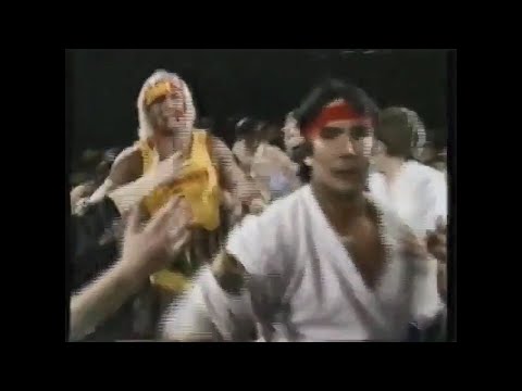 Hulk Hogan & Ricky Steamboat vs Randy Savage & Honky Tonk   International Challenge Jan 5th, 1987
